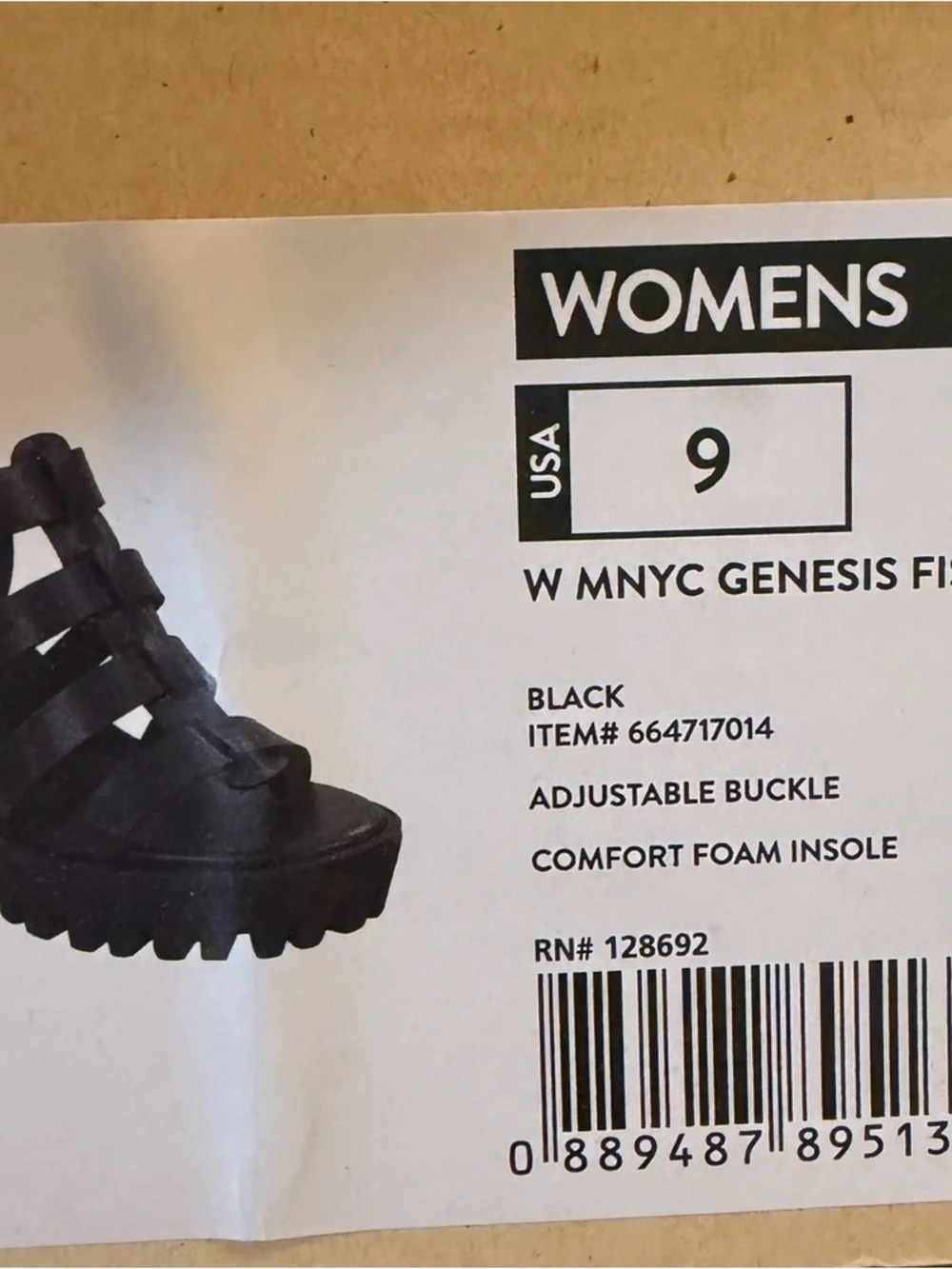 Madden NYC - Black sandals